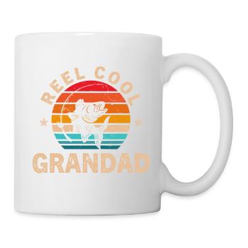 Retro Reel Grandpa - Mug - white - Right