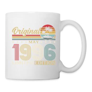 Cadeau de 30e anniversaire Original Mai 1996 - Mug blanc - blanc - Droite