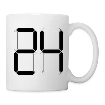 NUMÉRO 24 Vingt-Quatre Cadeaux Numériques - Mug blanc - blanc - Droite