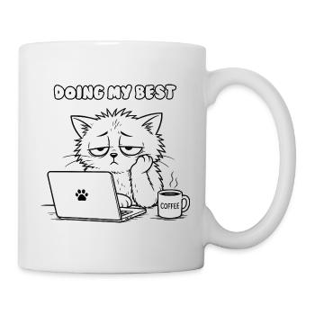 Feline Office Motivation - Mug - white - Right