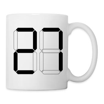 NUMÉRO 27 Vingt-sept Cadeaux Numériques - Mug blanc - blanc - Droite