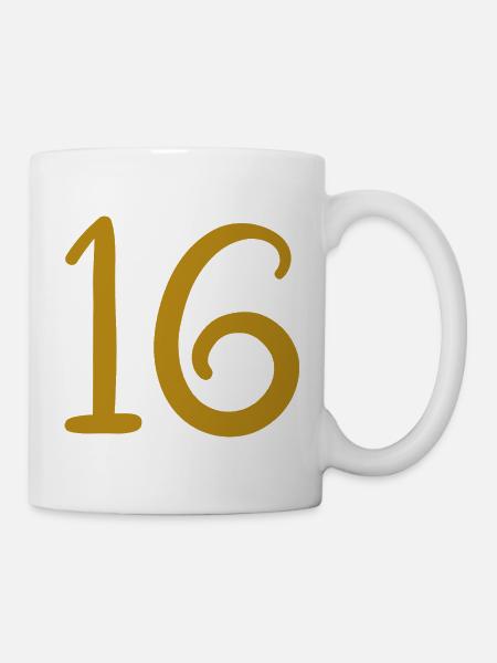 16 - Tasse - Weiß