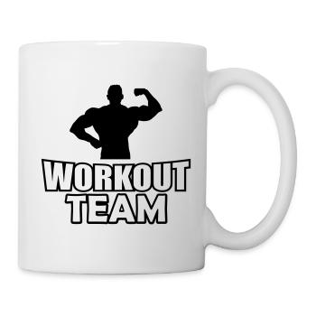 Workout Team - Mug - white - Right