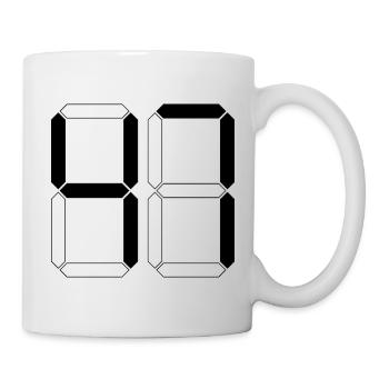 NUMÉRO 47 Quarante-sept Cadeaux Numériques - Mug blanc - blanc - Droite