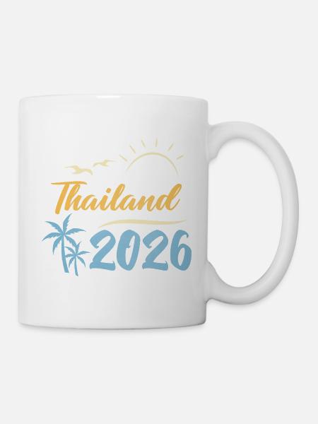 Thailand 2026 - Tasse - Weiß