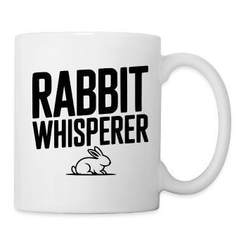 Le Chuchoteur de Lapins - Mug blanc - blanc - Droite