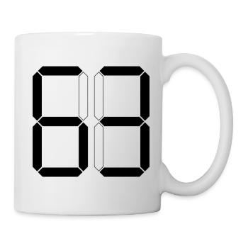 NUMÉRO 63 Soixante-trois Cadeaux Numériques - Mug blanc - blanc - Droite