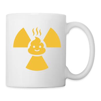 Nuklearer Haufen - Tasse - Weiß - Rechts