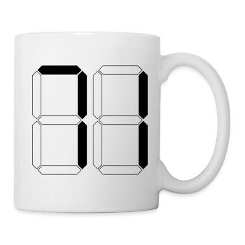 NUMÉRO 71 Soixante-et-onze Cadeaux Numérique - Mug blanc - blanc - Droite