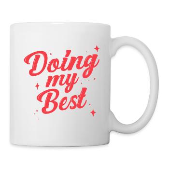 Single Dad Single Dad Doing My Best - Mug - white - Right