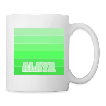 Geschenk für Alaya - Tasse - Weiß - Rechts