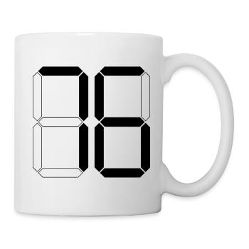 NUMÉRO 76 Soixante-seize Cadeaux Numérique - Mug blanc - blanc - Droite