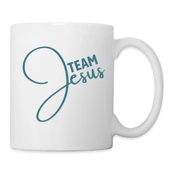 Team Jesus | Glaube | Religion - Tasse - Weiß - Rechts