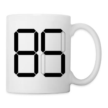 NUMBER 85 Eighty-Five Gift Digital - Mug - white - Right