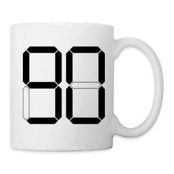 NUMBER 90 Ninety Gift Digital - Mug - white - Right