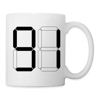 NUMBER 91 Ninety-One Gift Digital - Mug - white - Right