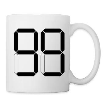 NUMBER 99 Ninety-Nine Gift Digital - Mug - white - Right