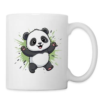Fond du Panda Spritz Câlin - Mug blanc - blanc - Droite