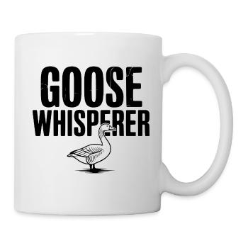 Le Murmureur d’Oies - Mug blanc - blanc - Droite