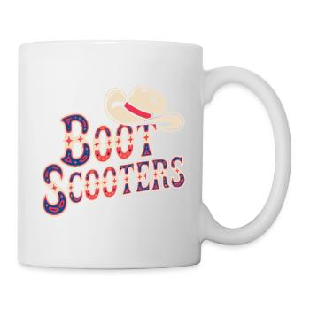 Boat Scooters Western Rodeo - Mug blanc - blanc - Droite