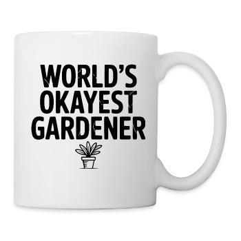 Der beste Gärtner der Welt - Tasse - Weiß - Rechts