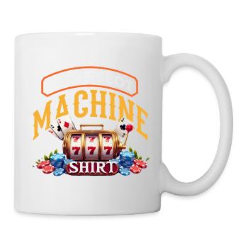 Lucky Slot Machine Casino Gambling Vegas - Mug - white - Right