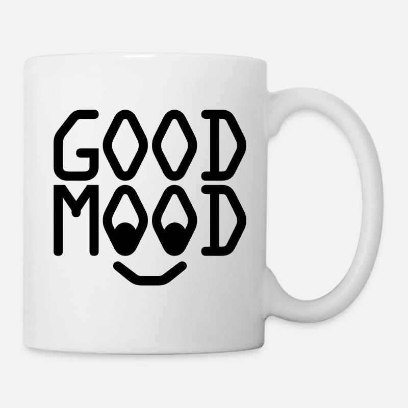 good mood - Mug - white