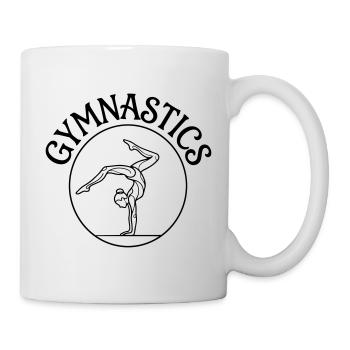 Gymnastik - Tasse - Weiß - Rechts