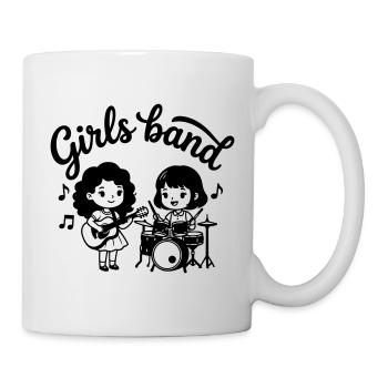 groupe féminin - Mug blanc - blanc - Droite
