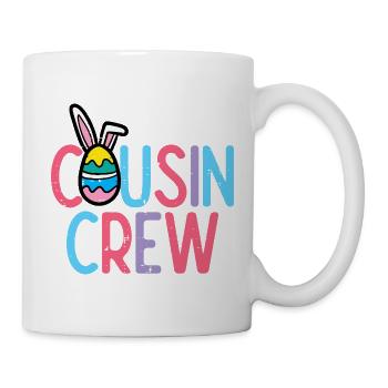 Cousin Crew Osterhasen-Design - Tasse - Weiß - Rechts