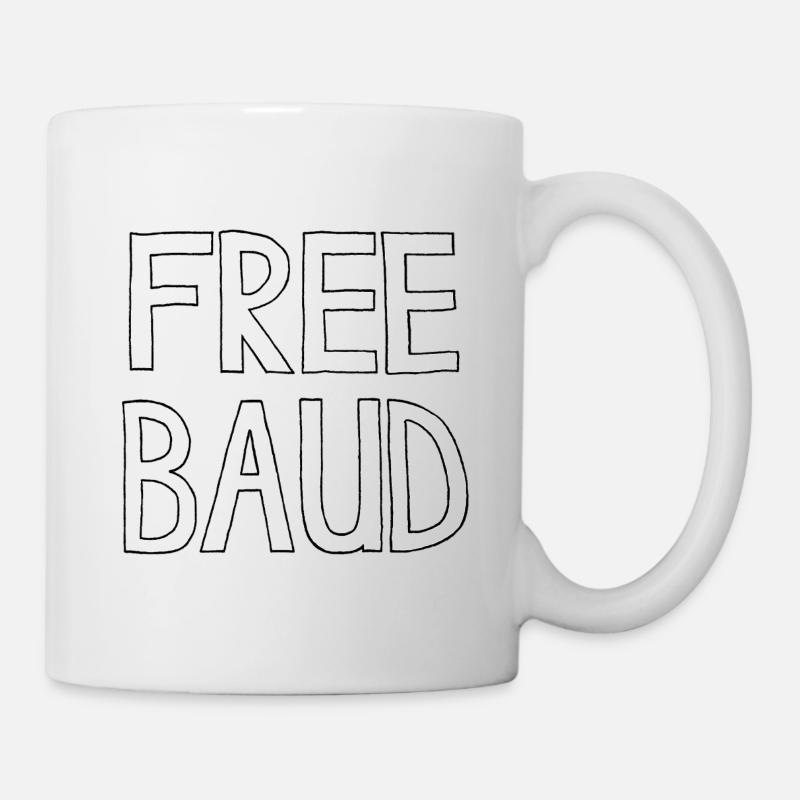 FREE BAUD - Mug - white
