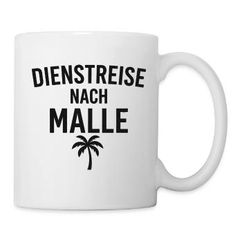Dienstreise nach Malle - Tasse - Weiß - Rechts