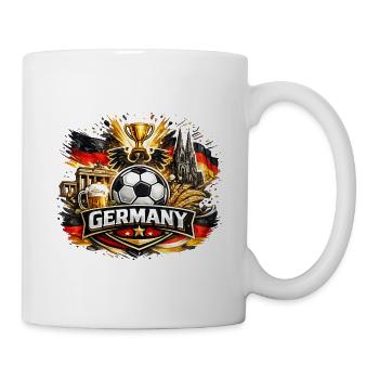 Germany Football 2026 – Deutsches Fan Design - Tasse - Weiß - Rechts