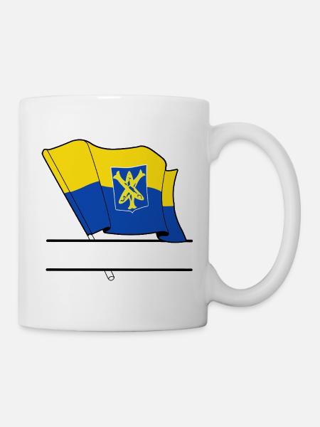 Zandvoort Custom Flag - Tasse - Weiß