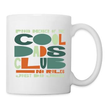 Cool Dads Club - Dad Father's Day Gift - Mug - white - Right