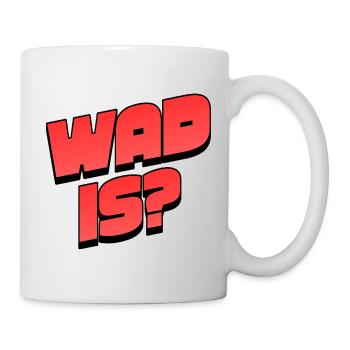 WAD 15 Neon Bold Typo - Mug - white - Right
