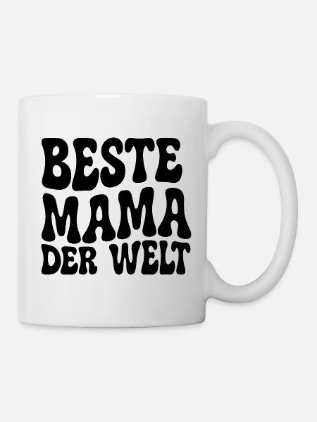 Beste Mama der Welt - Tasse - Weiß