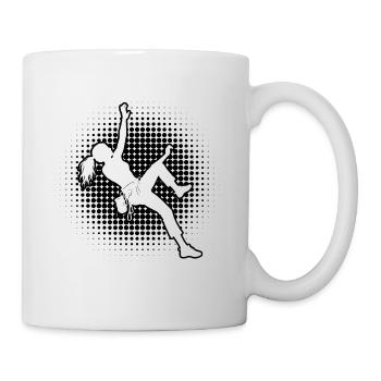 The mountaineers and climbers fit together - Mug - white - Right