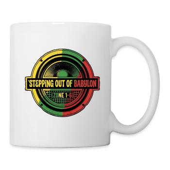 Stepping Out Of Babylon London - Tasse - Weiß - Rechts