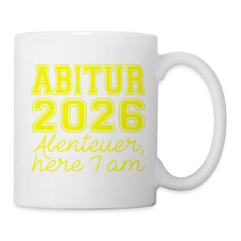 ABI 2026 - Tasse - Weiß - Rechts