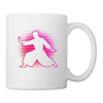 Selbstverteidigung Geschenk für der Aikido-Schüler - Tasse - Weiß - Rechts