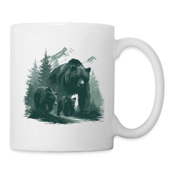 Mom Gift | Wilderness Family Bear - Mug - white - Right