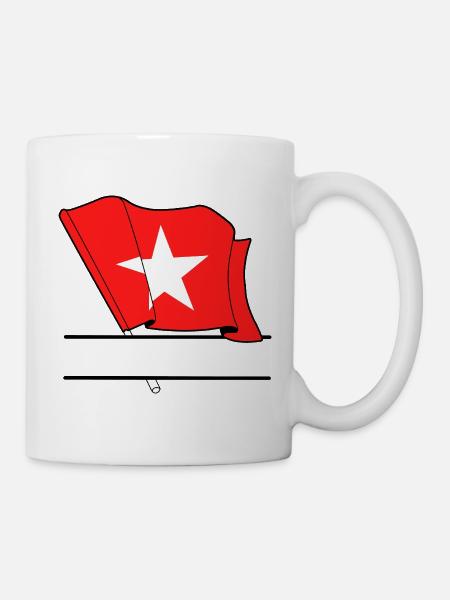 Maastricht Custom Flag - Tasse - Weiß