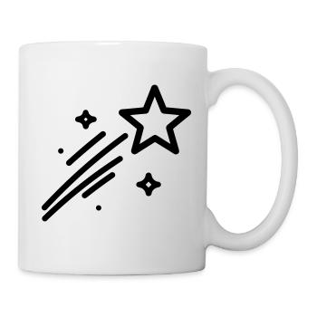 shooting star - Mug - white - Right