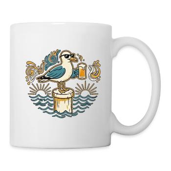 Beer Seagull - Mug - white - Right