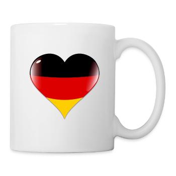 ALLEMAGNE ALLEMAGNE EUROPE FAN DE SPORT ALLEMAND - Mug blanc - blanc - Droite