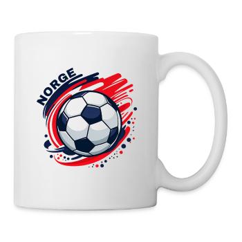 Norwegian football - Mug - white - Right