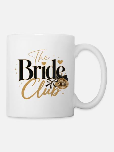The Bride Club - Discokugel! - Tasse - Weiß