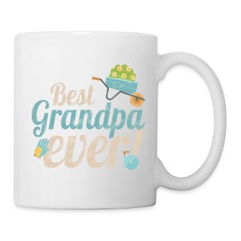 Grandpa Design Best Grandpa Ever Vintage for Grandpa - Mug - white - Right