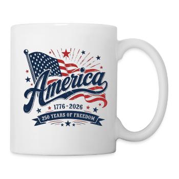 America 250 Years of Freedom - Mug - white - Right